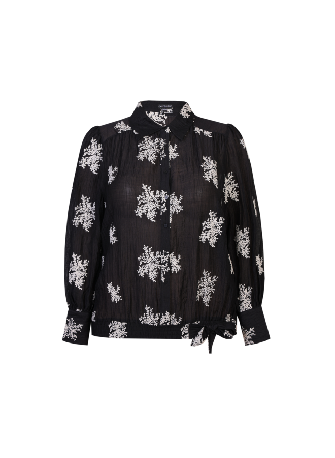 Blouse Fern black