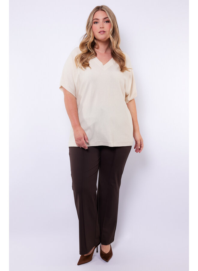 Broek Taryn dark chocolate