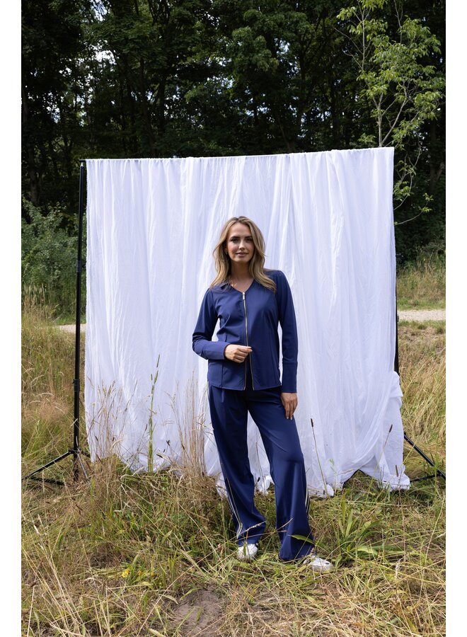 Broek Marijn future blue