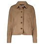 Jacket Faux Suede almond