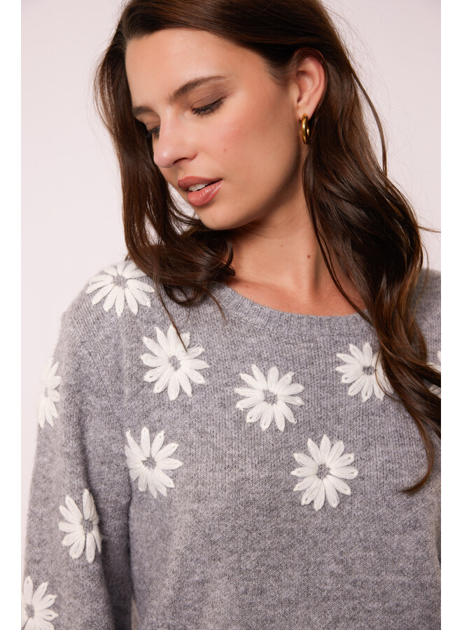 Trui Zaina night grey