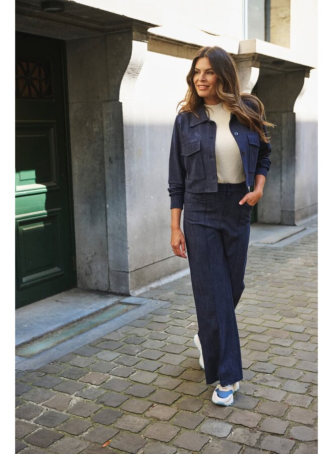 Broek 254 Megan navy