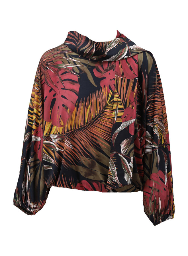 Top B211 met ronde hals & design