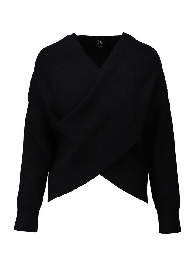 Trui B849 crossover black