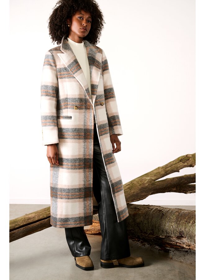 Jas tartan brown