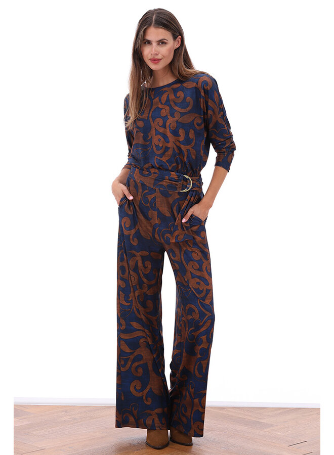 Jumpsuit B313 met design