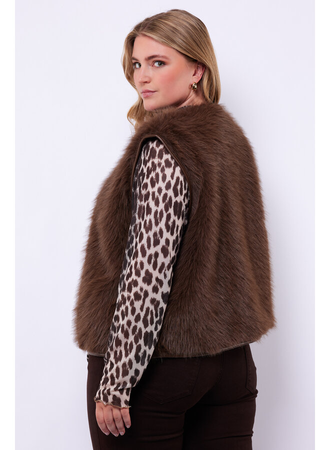Gilet Nina bronze