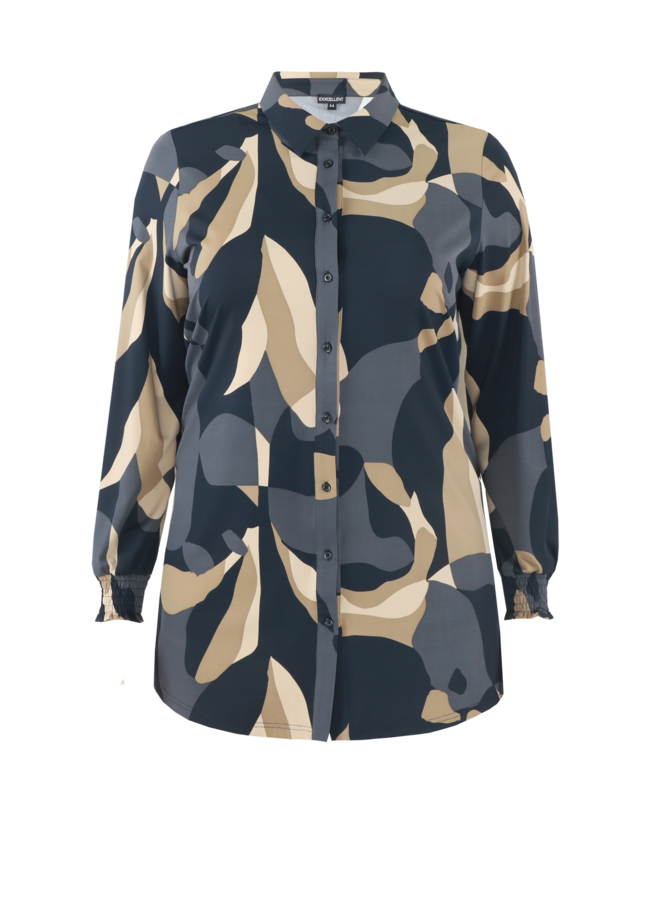 Tunic Amara black/khaki