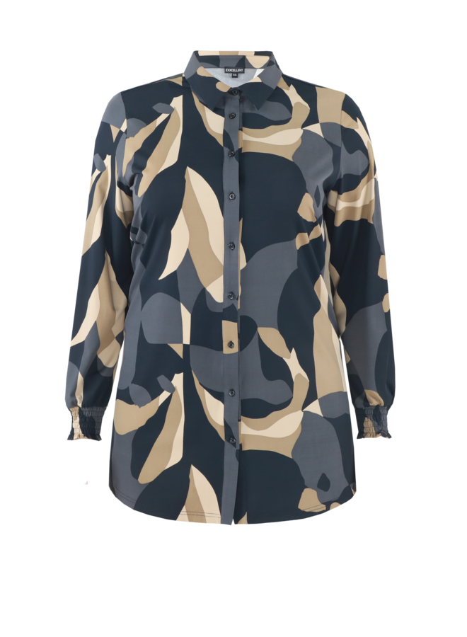Tunic Amara black/khaki