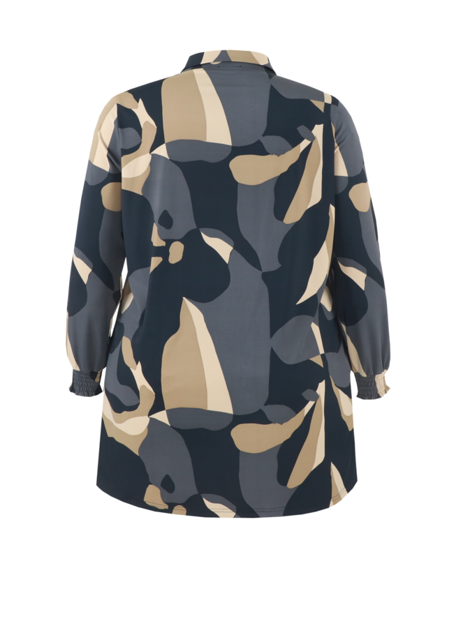 Tunic Amara black/khaki