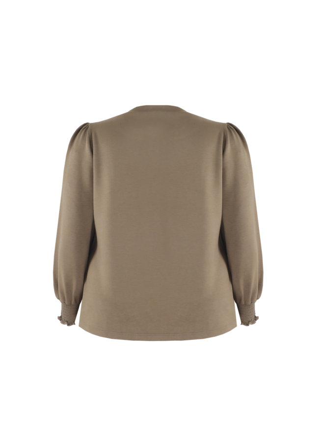 Sweater Livia olive green