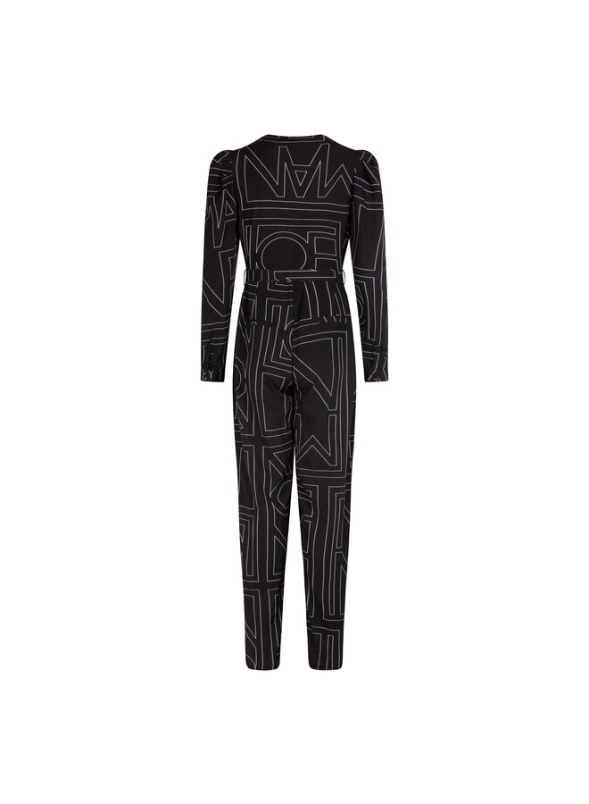 Jumpsuit Daisy lofty line print