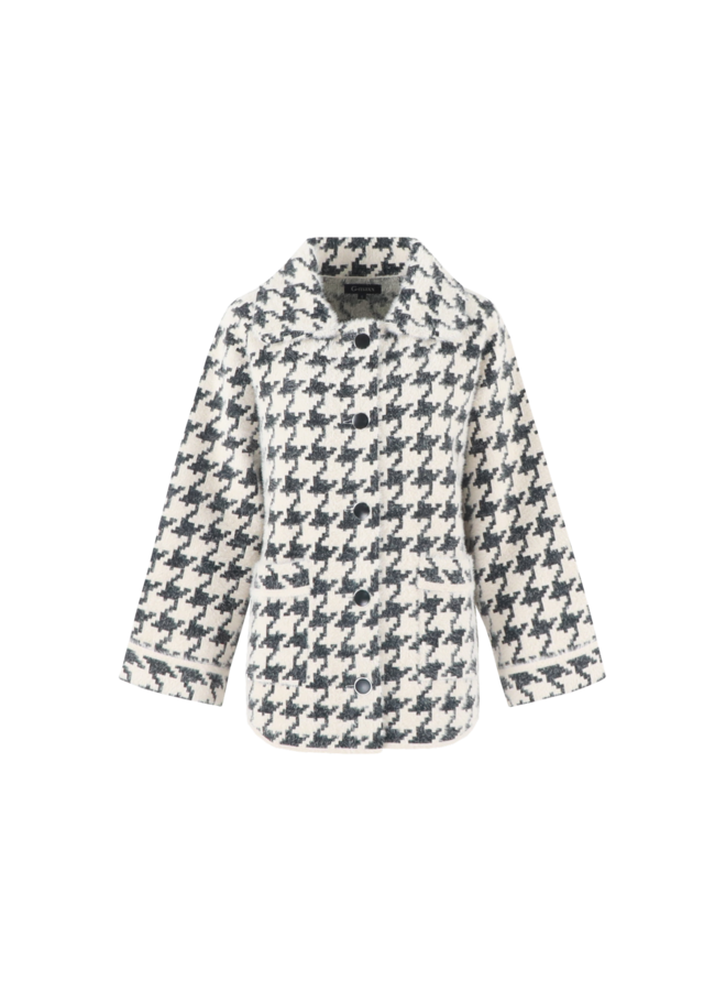 Jacket Sana sand/black