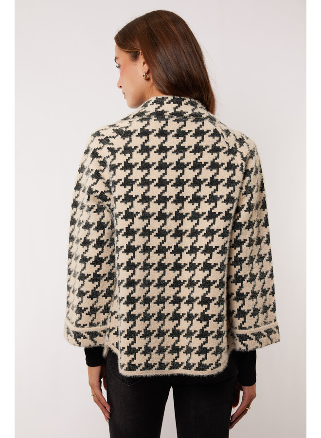 Jacket Sana sand/black