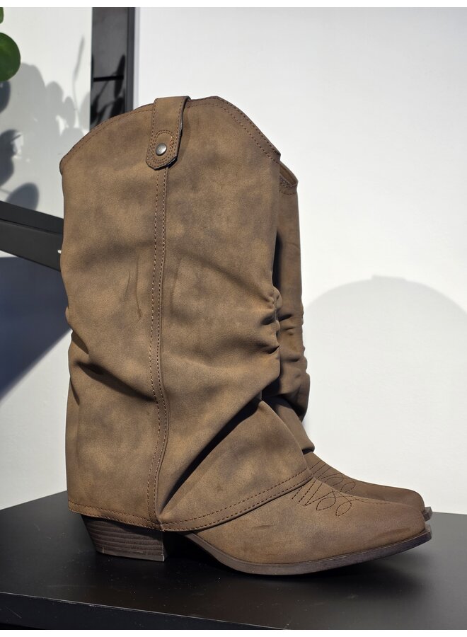 Laarzen Cowboy brown