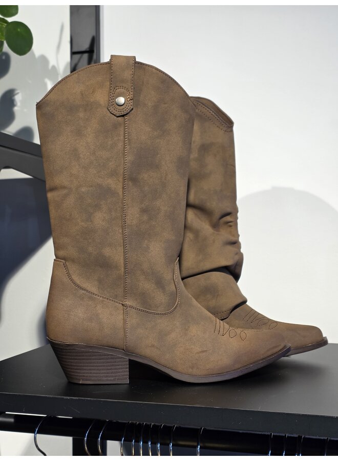 Laarzen Cowboy brown