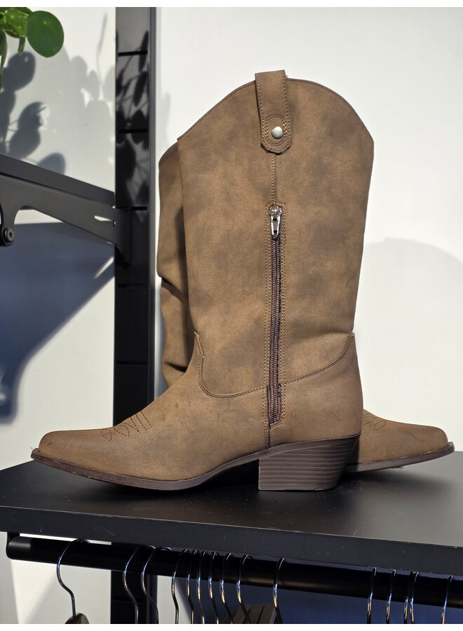 Laarzen Cowboy brown