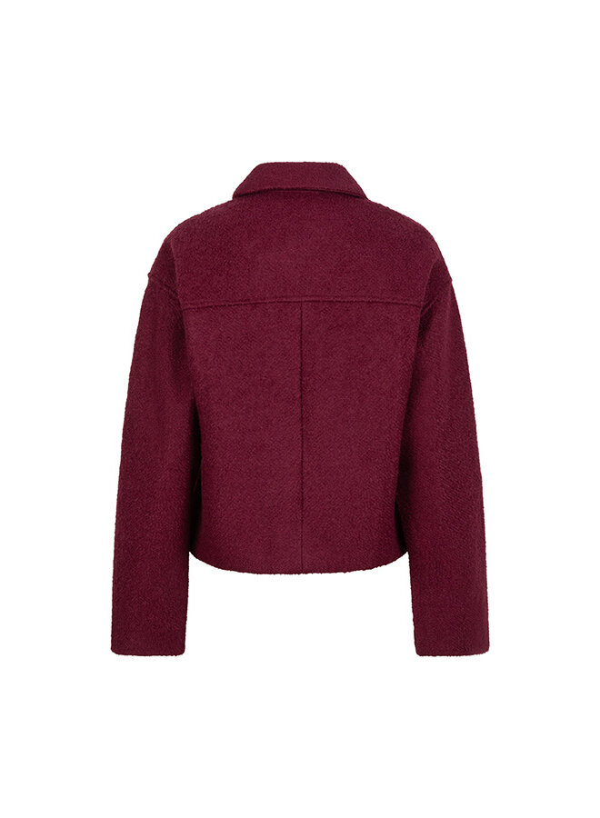 Jacket Liselotte burgundy red