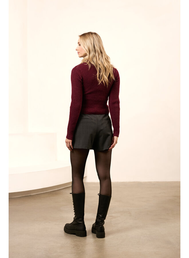 Sweater Katja burgundy red
