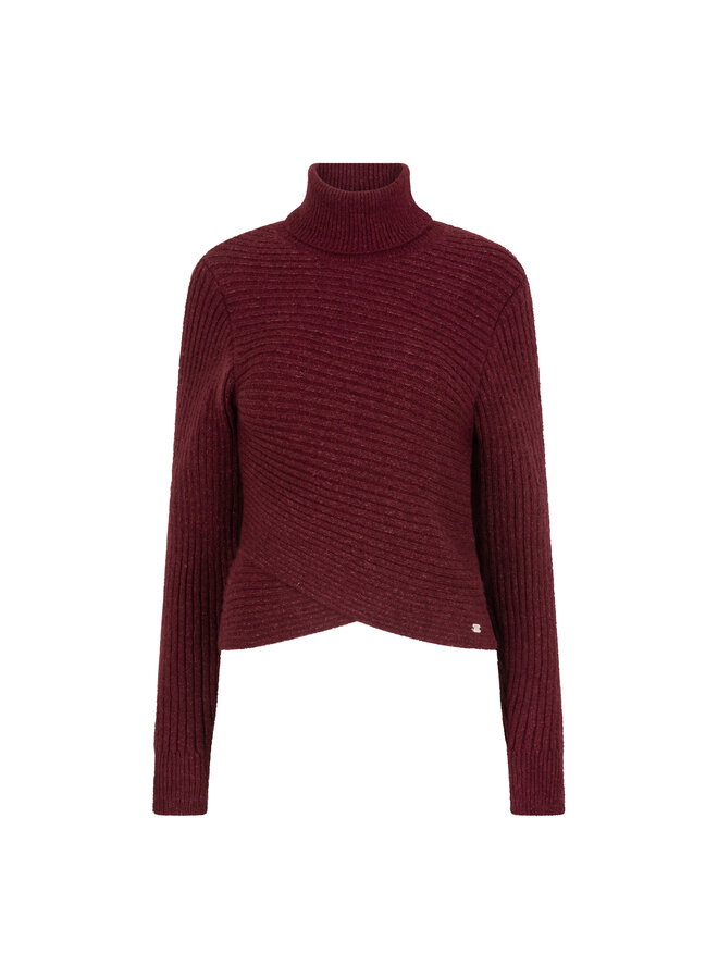 Sweater Katja burgundy red