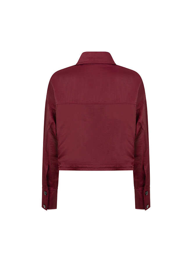 Blouse Tilde burgundy red