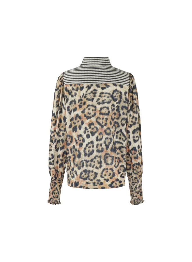 Blouse Joanne bronze/black