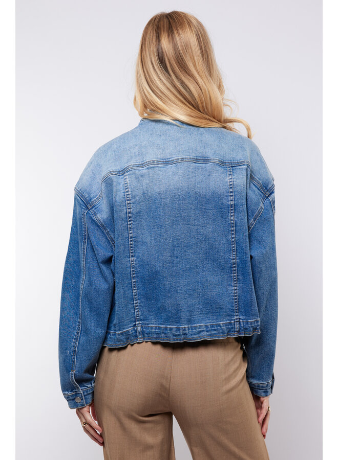 Jacket Joyce denim mid blue