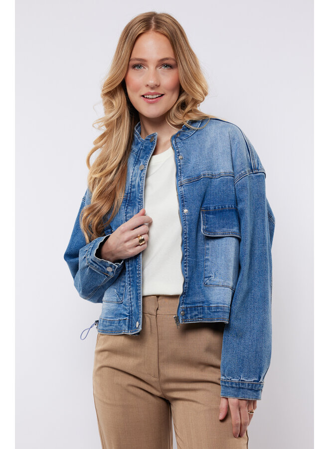Jacket Joyce denim mid blue
