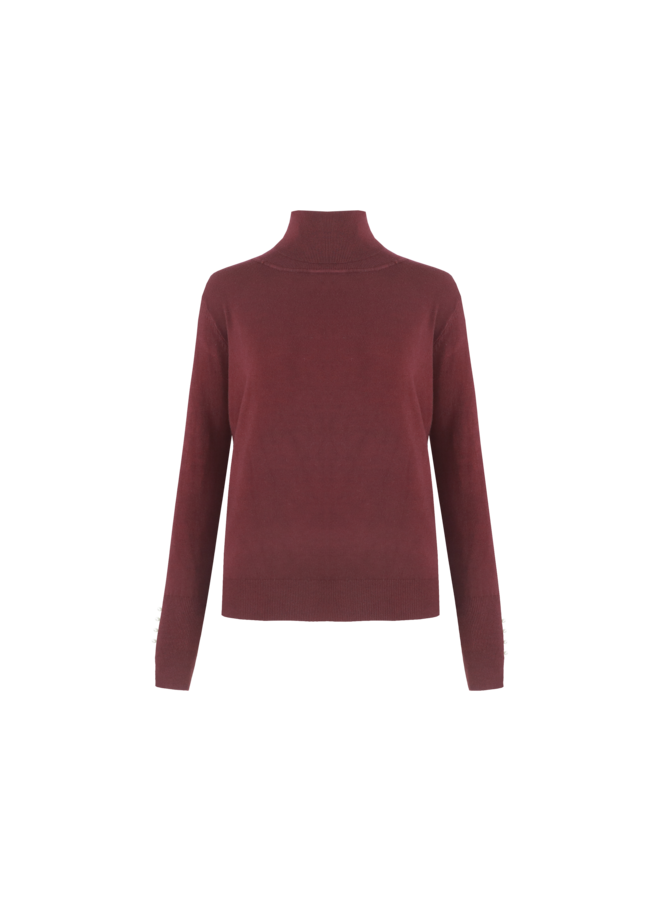 Trui Kalisse knit amarone cabernet