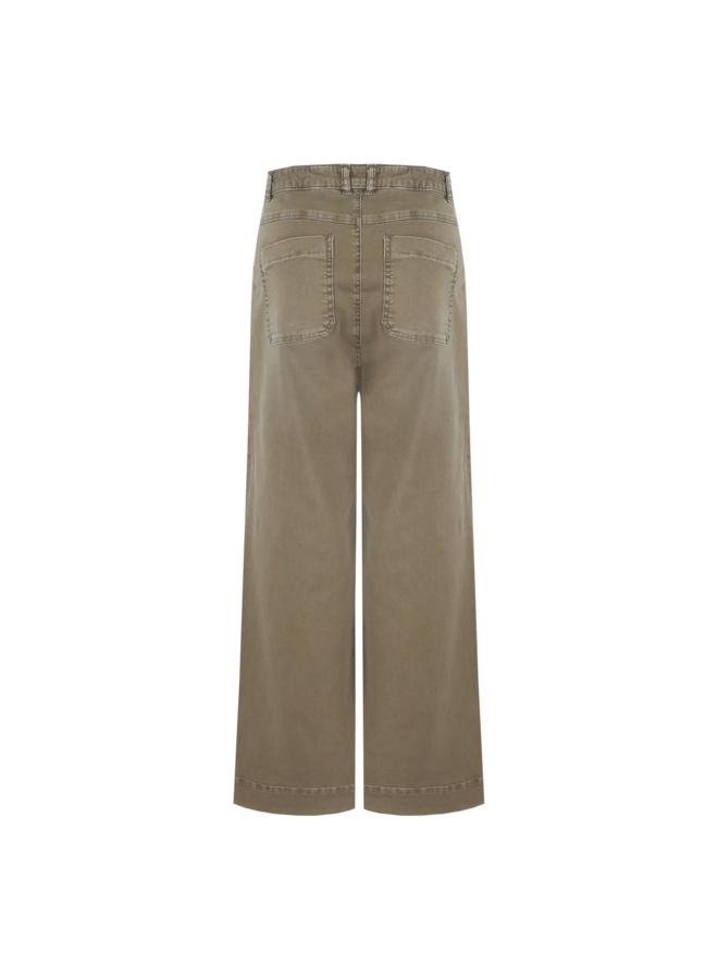 Broek Nika olive green
