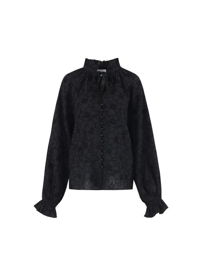 Blouse Lies black