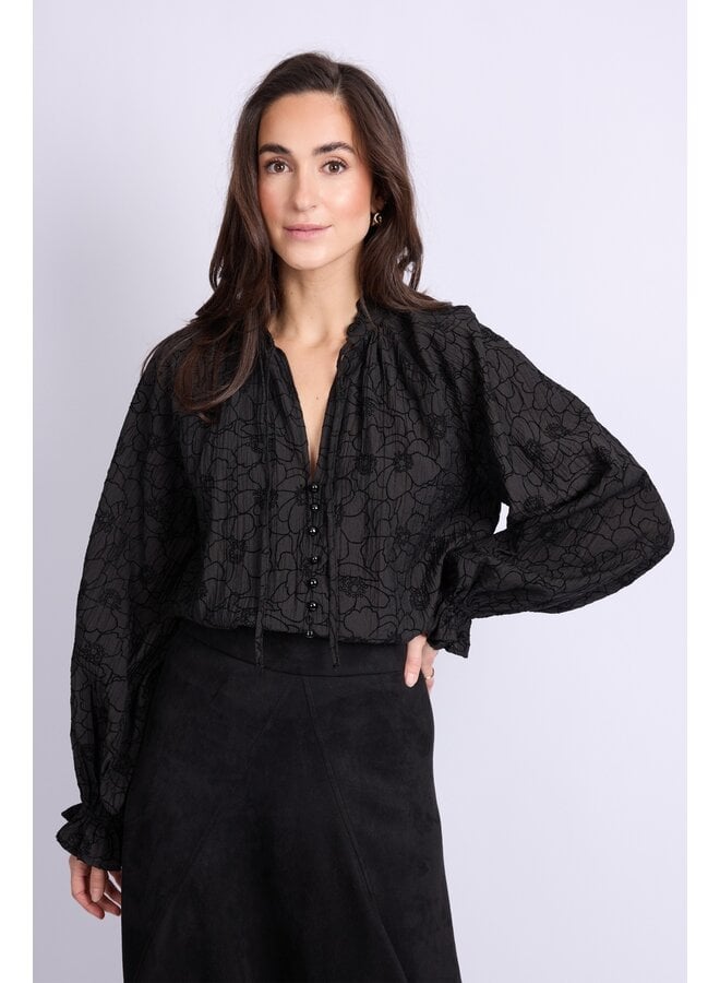 Blouse Lies black