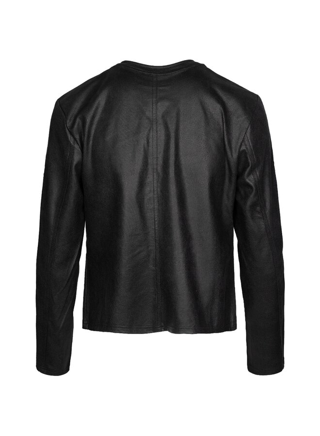 Jacket Athena coated suede black