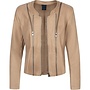 Jacket Athena coated suede light sand