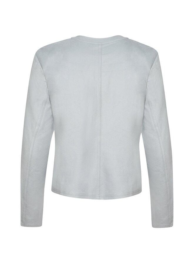 Jacket Athena coated suede skyway