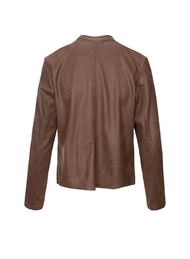 Jacket Athena coated suede carafe