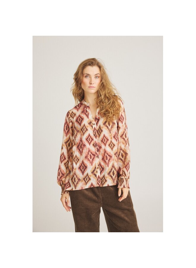 Blouse Arigan withered rose