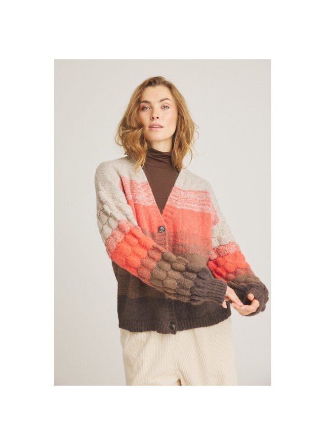 Vest Calina Knit  emberglow