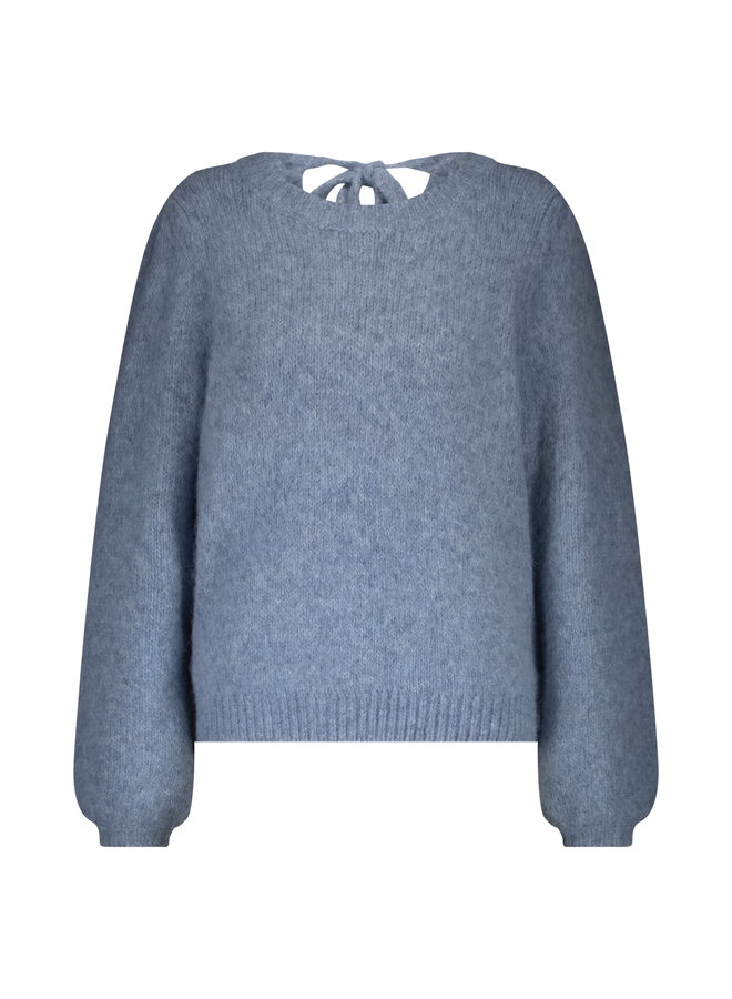 Trui Knot mid blue