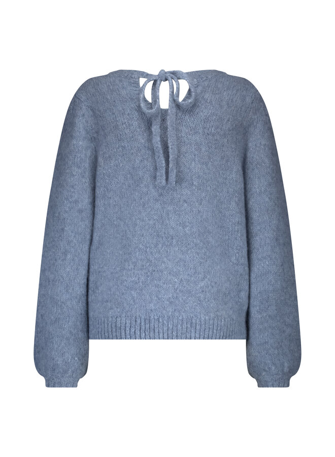 Trui Knot mid blue
