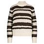 Trui Loops & stripe brown