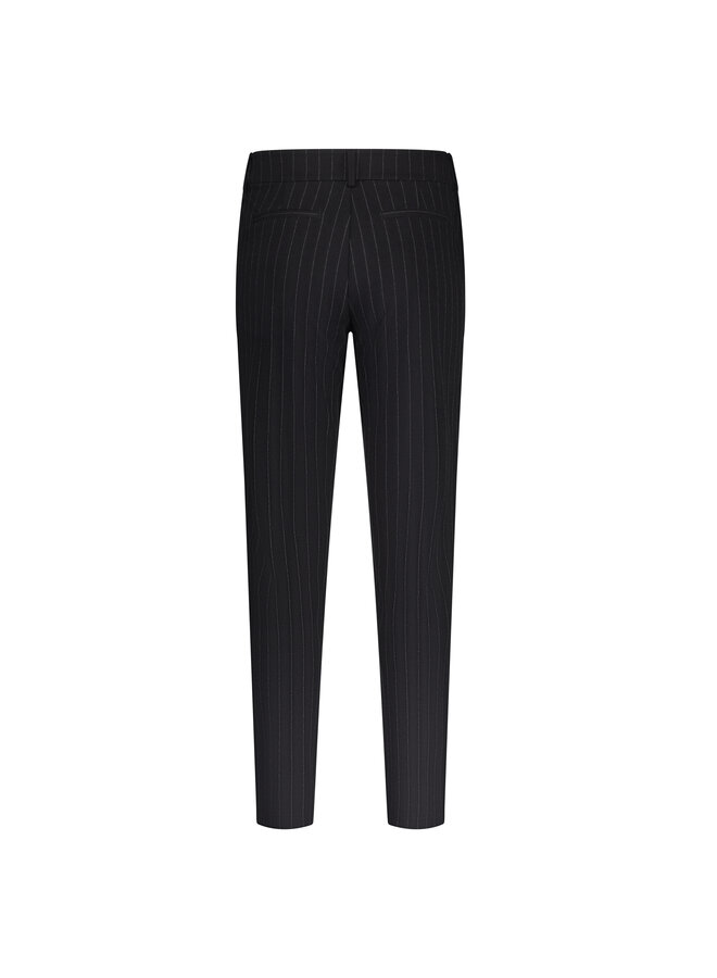 Broek Diana punta pinstripe black
