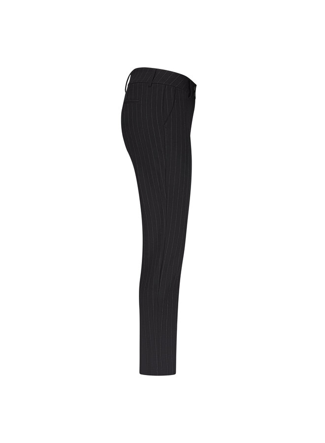 Broek Diana punta pinstripe black
