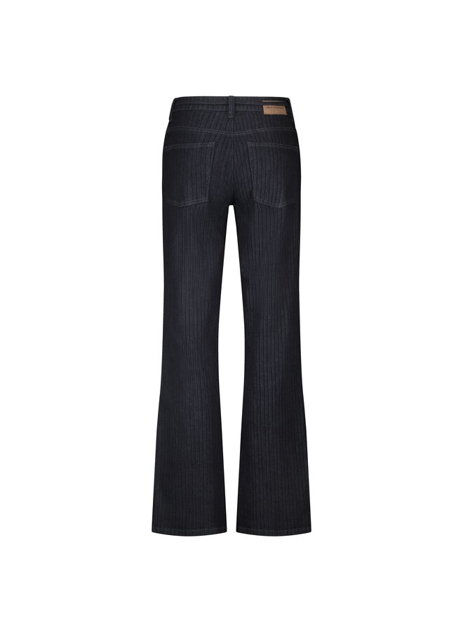 Broek Claudette denim stripe dark blue