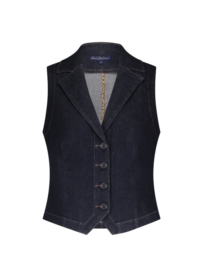 Gilet Waistcoat denim forever blue