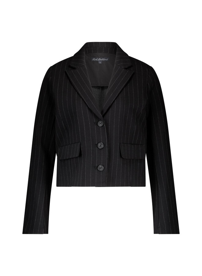 Blazer Skipper punta pinstripe black