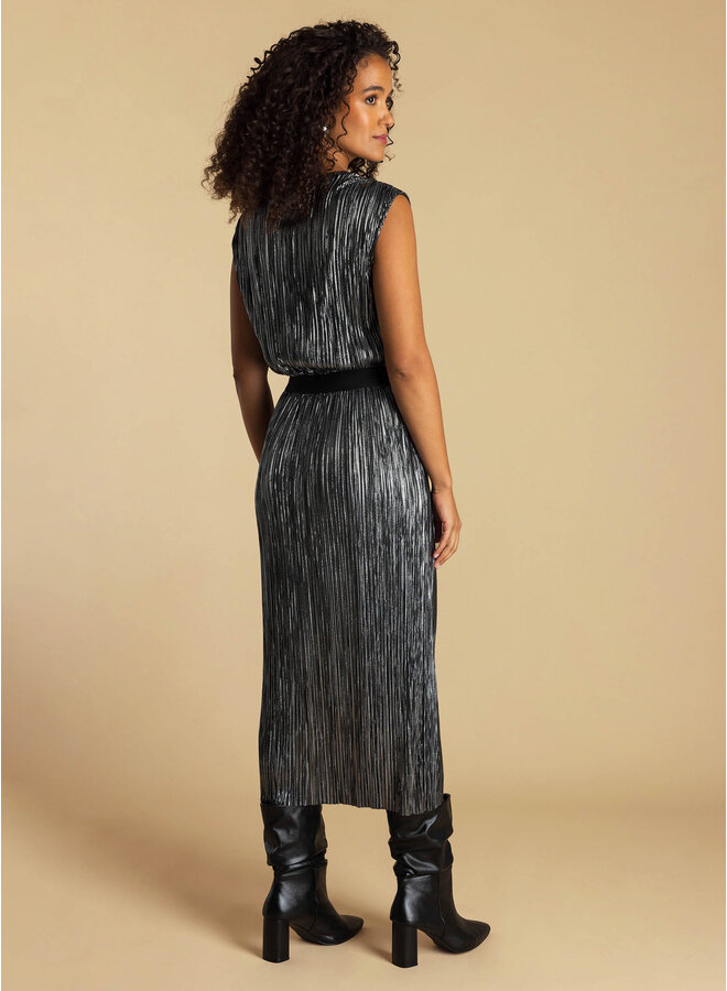 Top Anoek black/silver