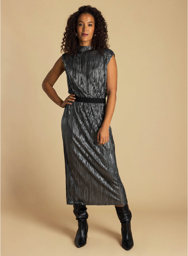 Top Anoek black/silver