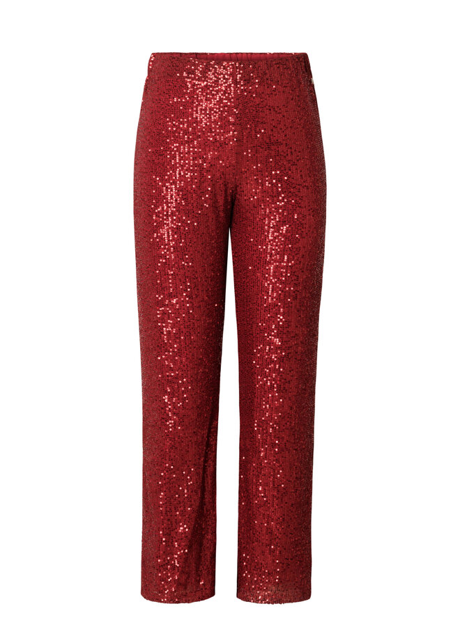 Broek Alida dark red