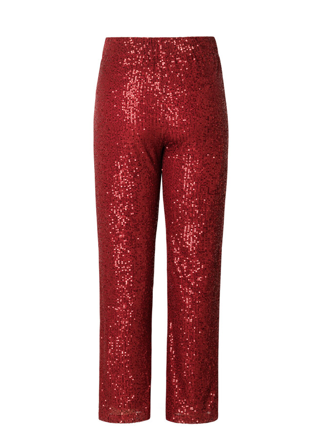 Broek Alida dark red